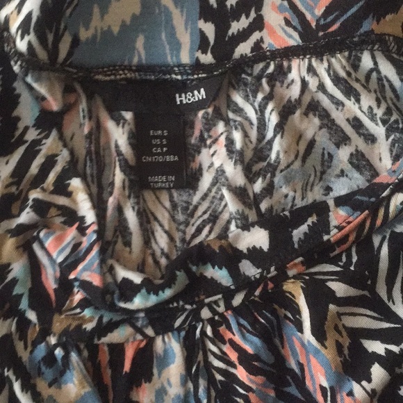 H&M Multicolor Patterned Mini Dress - Picture 2 of 2